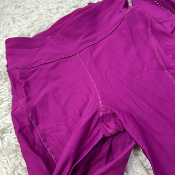 Lululemon Chase the Chill Super High-Rise Tight 28" Deep Fuschia - Picture 2 of 5